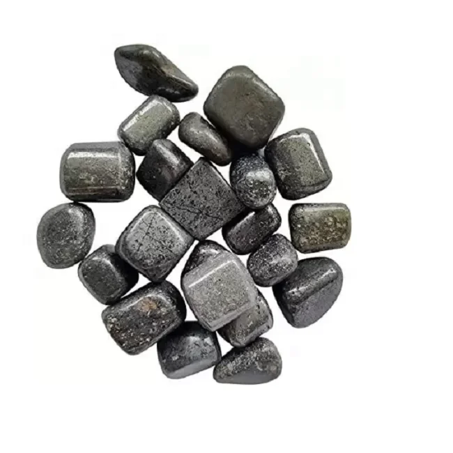 stone tumbled Hematite natural crystal tumbled healing bulk pebble agate Gemstone reiki chakra wholesale bulk