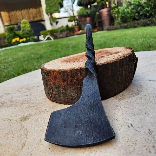 Top Quality Hand Forged Medieval Celtic Viking Axe Pendant, Nordic Viking Pendent, Paracord Necklace, Dane Axe Amulets, Pagan,