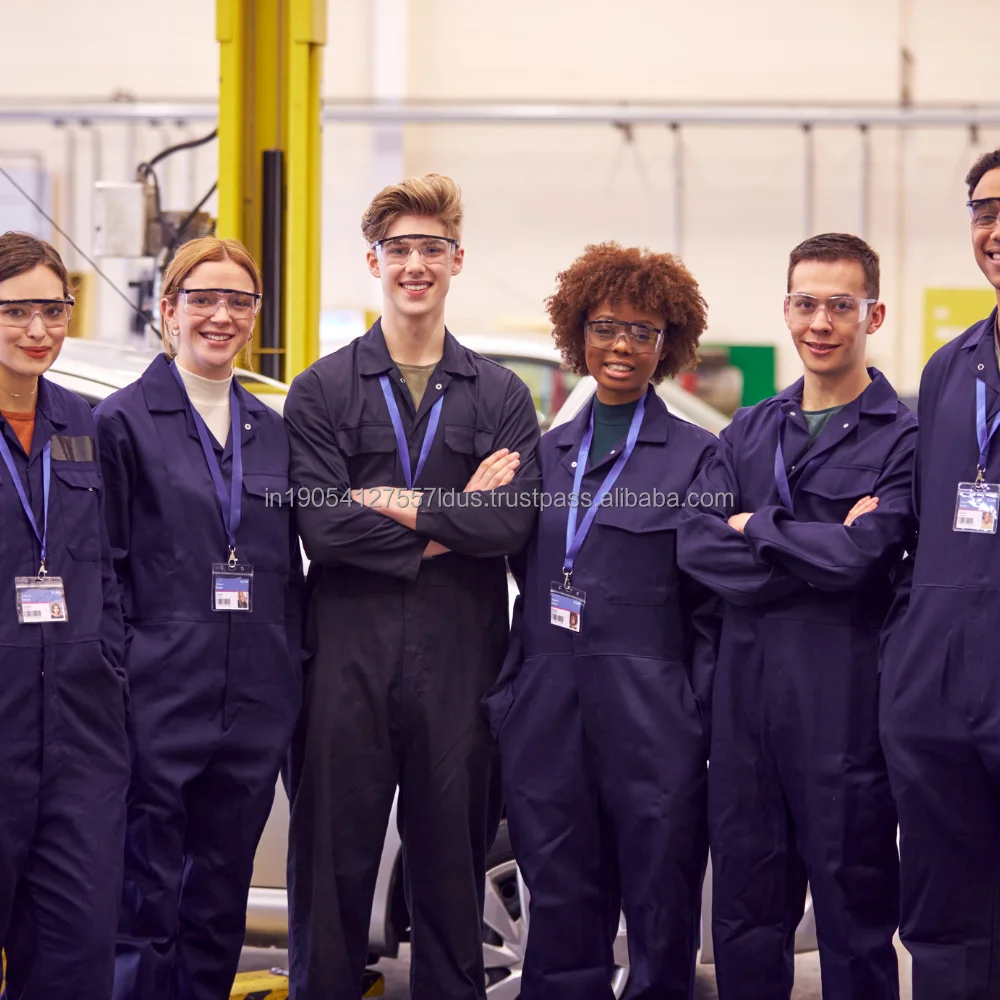 Indian-Manufactured Flame-Resistant Coveralls and Boiler Suits Custom Safety Solutions for Your Team