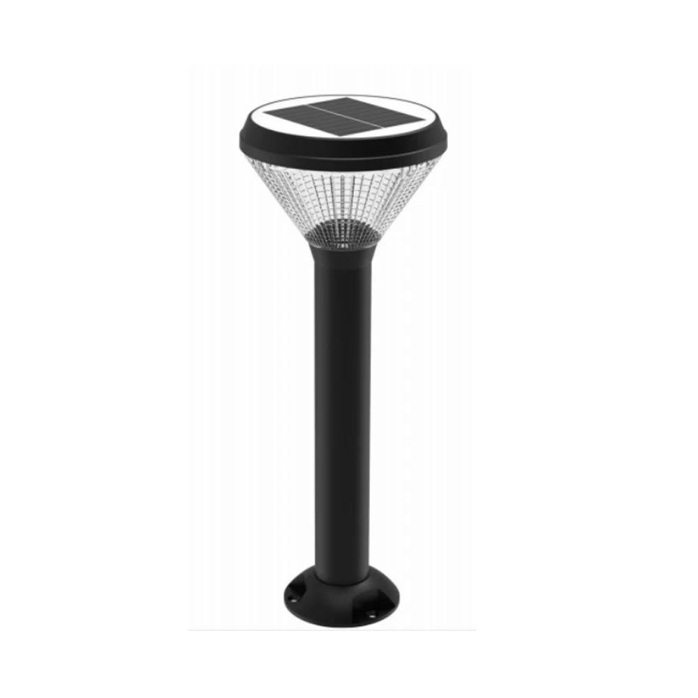 power saving solar lights ip65 outdoor waterproof manufacture directly sale garden solar lawn bollard lamps