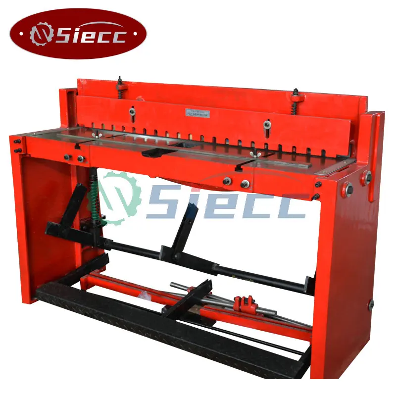 Foot Operated Guillotine Treadle Shearing Machine for Cutting Sheet Metal