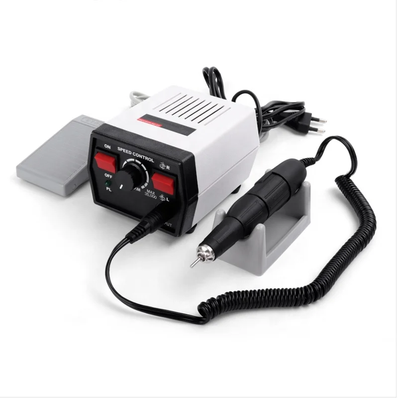 Стоматологическая лаборатория мощный 204 Электрический микромотор мотор E-типа наконечник для полировки скульптур полировщик 35000 об/мин