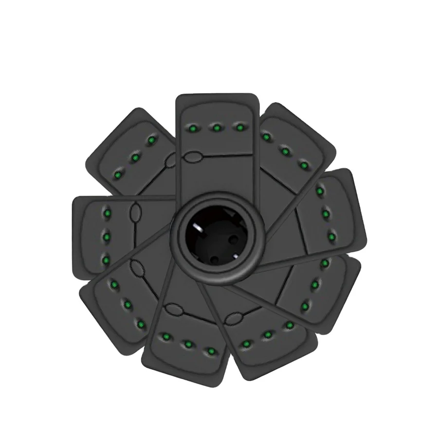 Voltage protector 10A 220V surge protection German Schuko socket