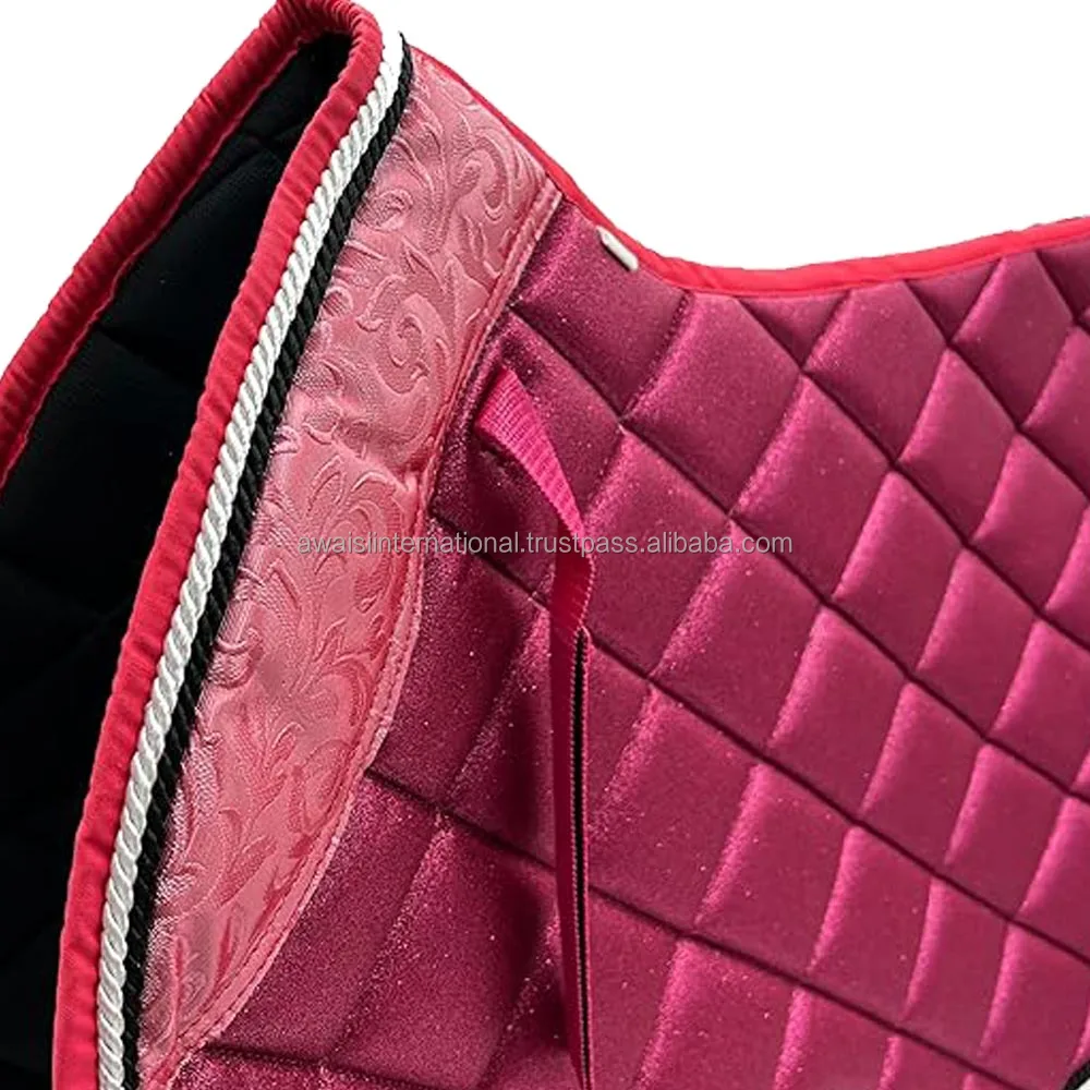 2023 High Quality Dressage Saddle Pad Velvet Saddle Pad, Horse Equestrian Saddle Pads