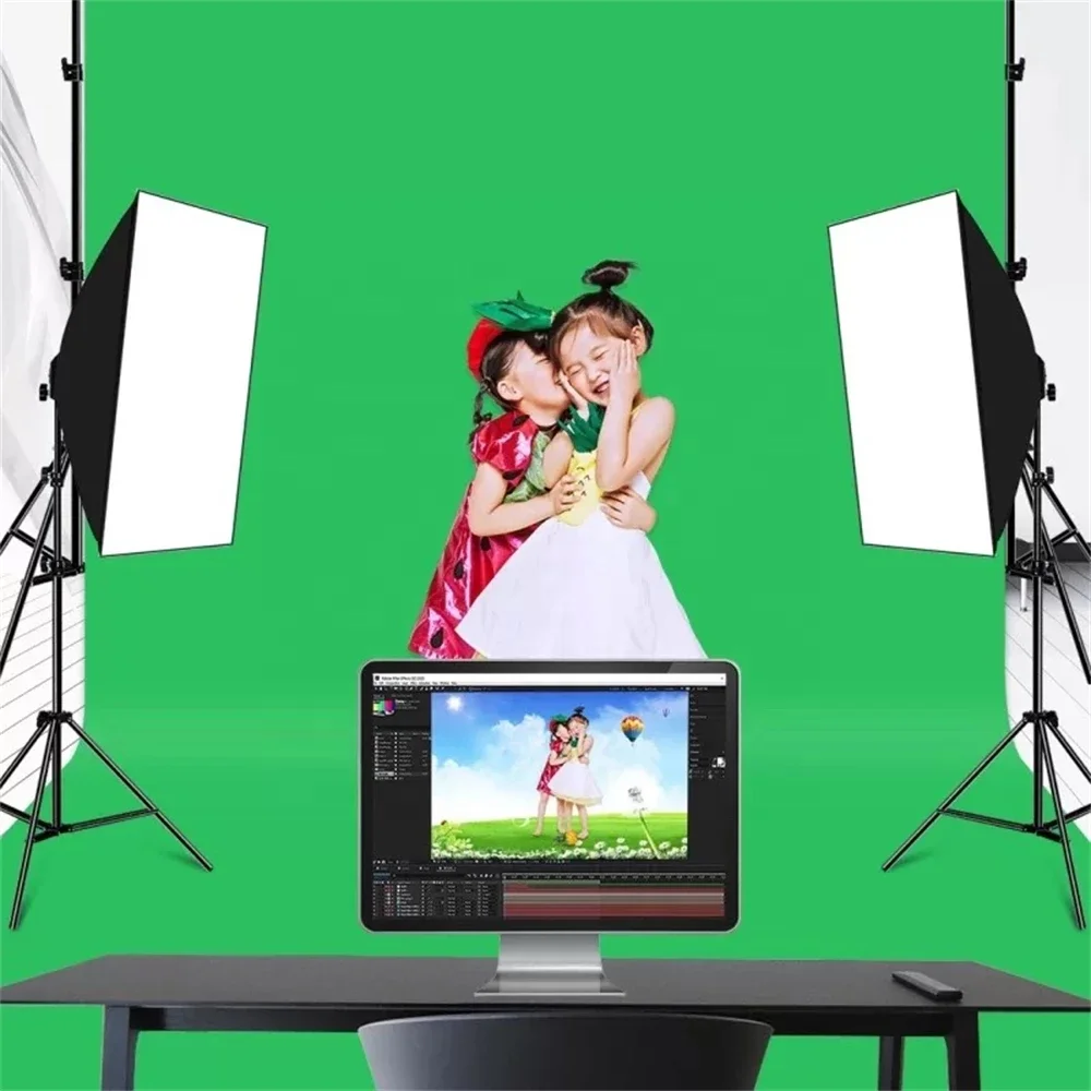Junnx ODM 1.8*2m Photography Background Polyester White Red Blue Black Background Cloth Props Photo Studio Green Screen