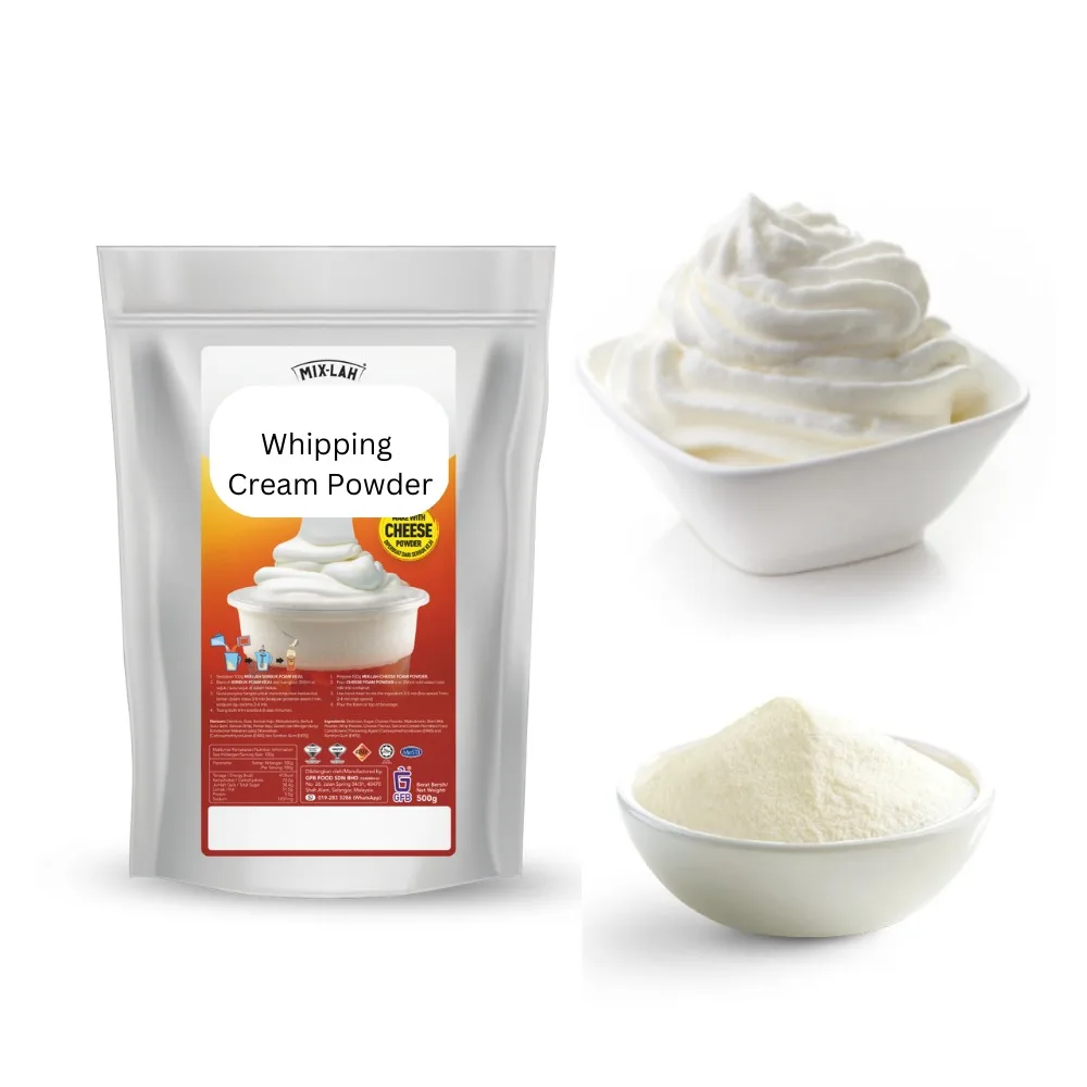 Cheese Flavored Whipped Cream Powder 500gm Halal Certified