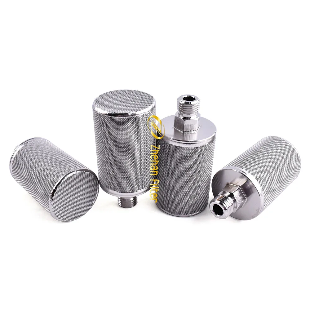 5 Micron 10 Micron Fiber Sintered mesh Chocolate Milk Powder Vacuum conveying equipment Filter element