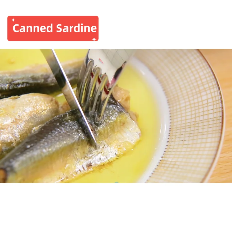 Canned Sardine High Quality Fresh Raw Material in Oil Good Wholesale Price Canned Seafood