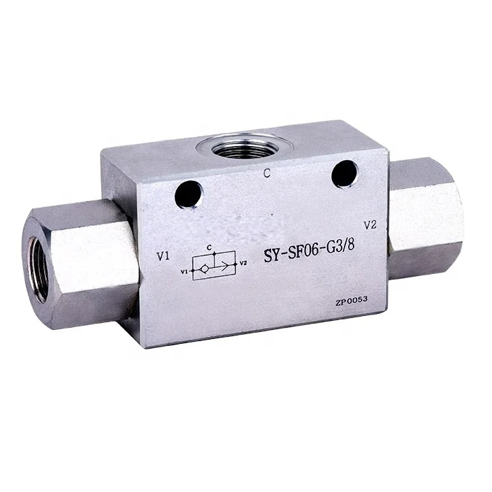 Shuttle hydraulic Valves 350 bar VBCD-DE SY-SF06 G3/8 valve for machinery