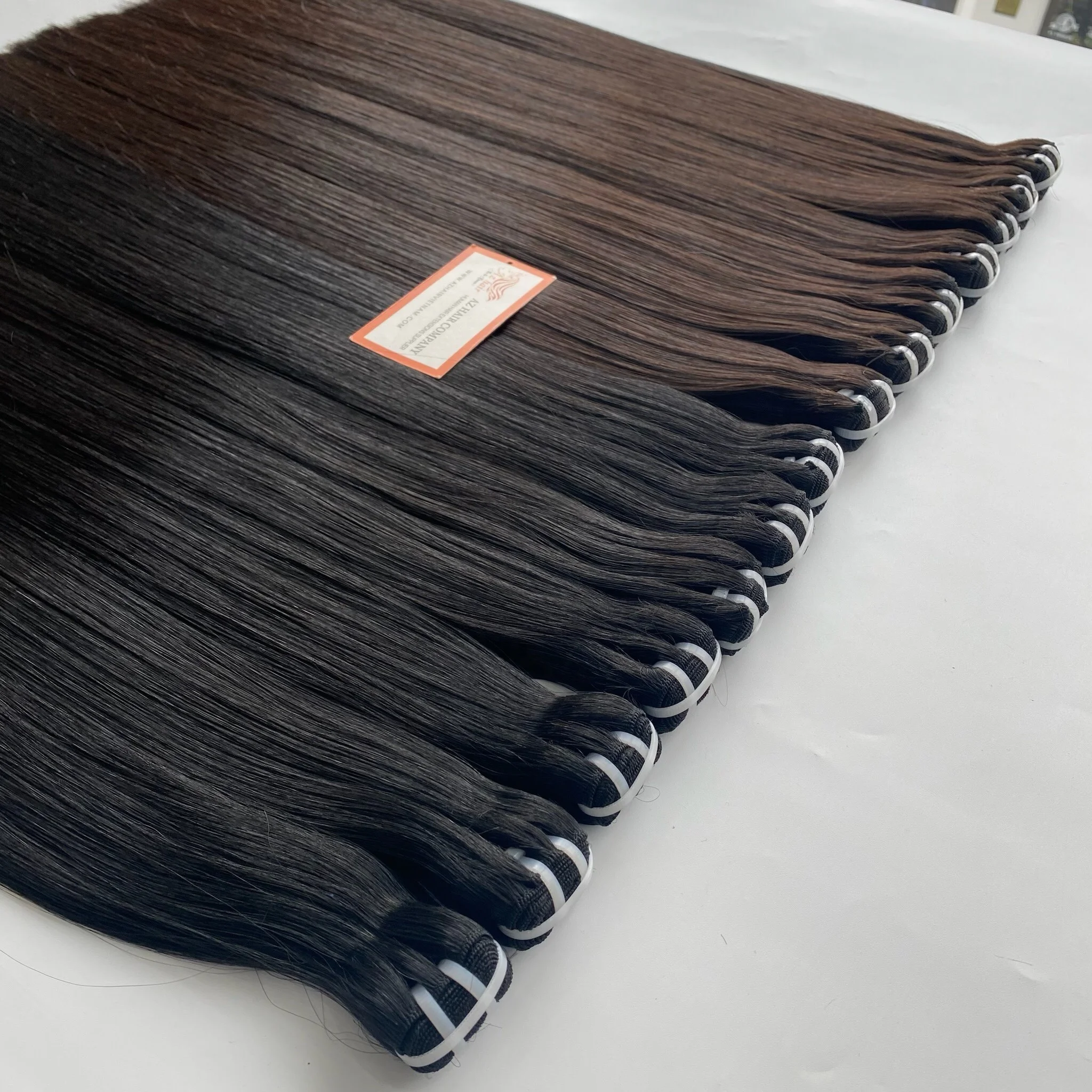 12A Grade Weft Hair Extensions Wholesale Human Hair Supplier Customizable colors No Shedding No Tangle Shipping Worldwide