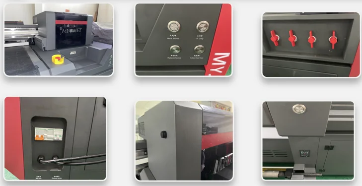 Myjet 2580 UV hybrid printer signage large format printing relief carving wallpaper mural decoration GEN5 GEN6 2.5m hybrid