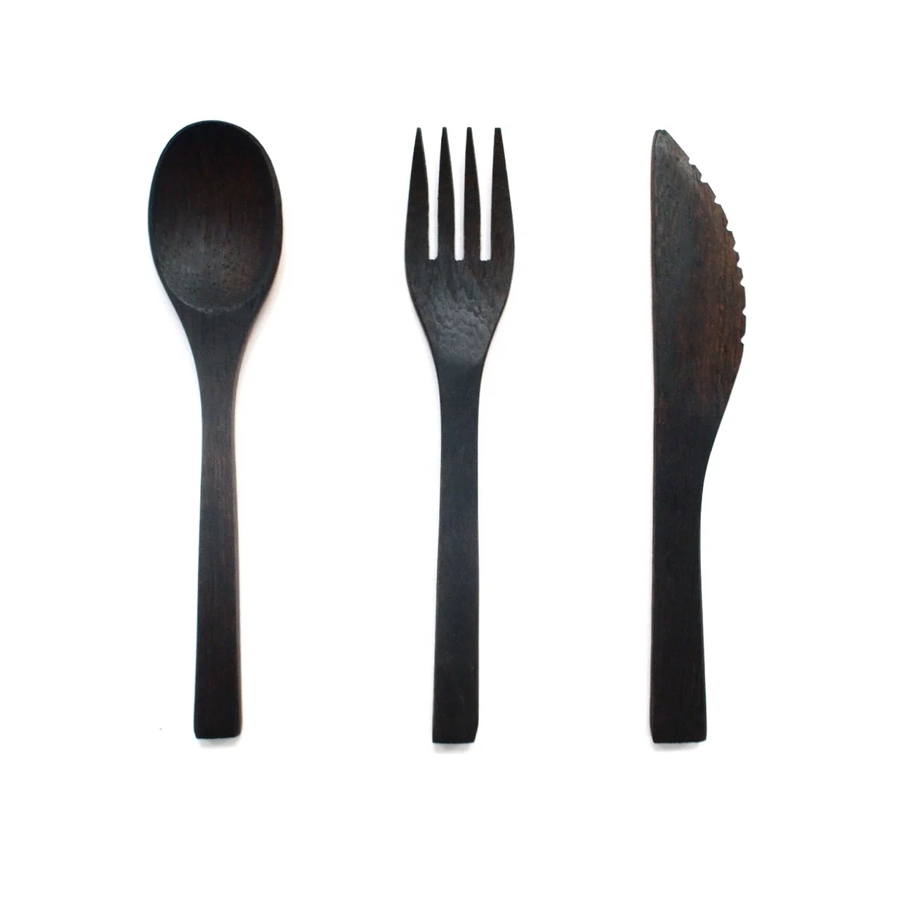 Высококачественный нож высококачественный деревянный экологически чистый кухонный черного цвета сделано в вьетнаме