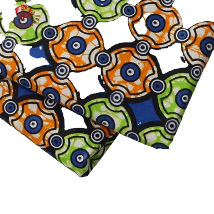 hitarget real wax fabric african wax prints ghana sequin knitted floral