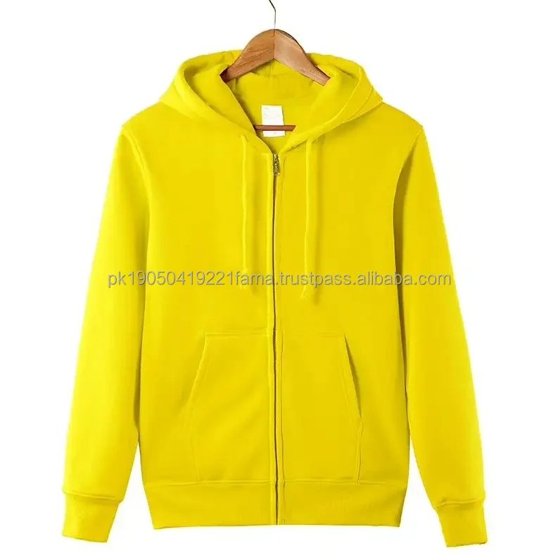 Cotton Men Cheap Zipper Wholesale Hoodies 100% Polyester Tracksuit Customizable Athletic Hoodie Pullover