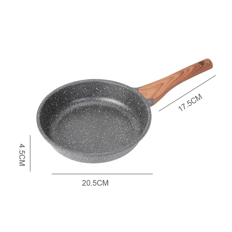 Домов Новое поступление кухонная посуда сковорода для приготовления пищи 4 QT с крышкой антипригарная глубокая