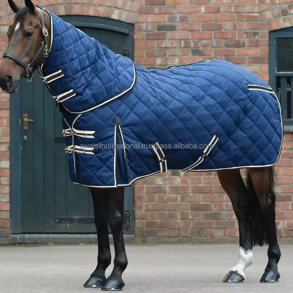 2024 Top Sale Horse Equipment Equine Products Equestrian Waterproof Rugs Breathable Stable Horse Rug Blanket Sheet for Horses