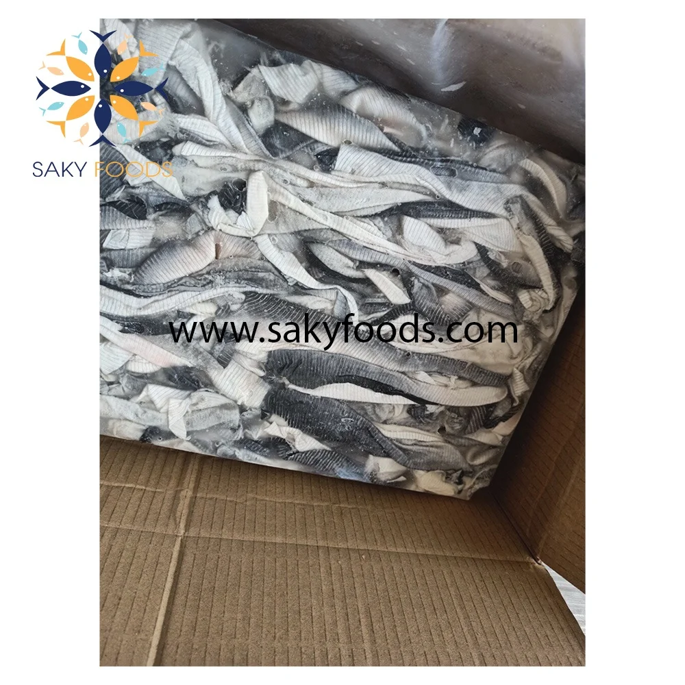Frozen Pangasius skin, basa skin in blocks packing for SALE