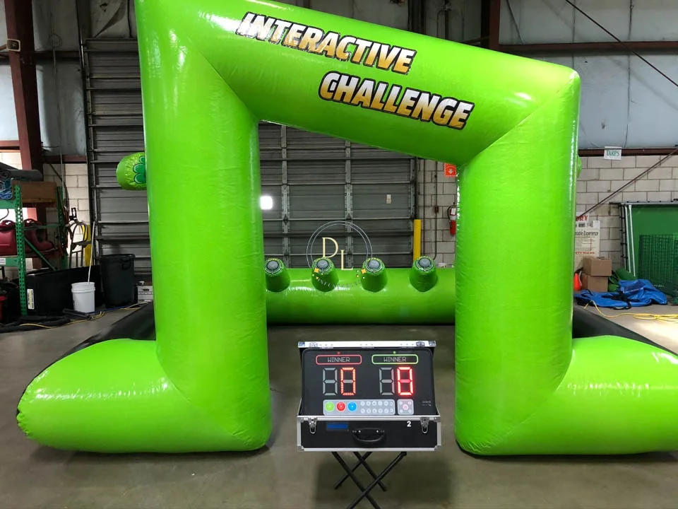 Интерактивная игровая система IPS надувная интерактивная игра Strike Challenge Battle Lights с конусом
