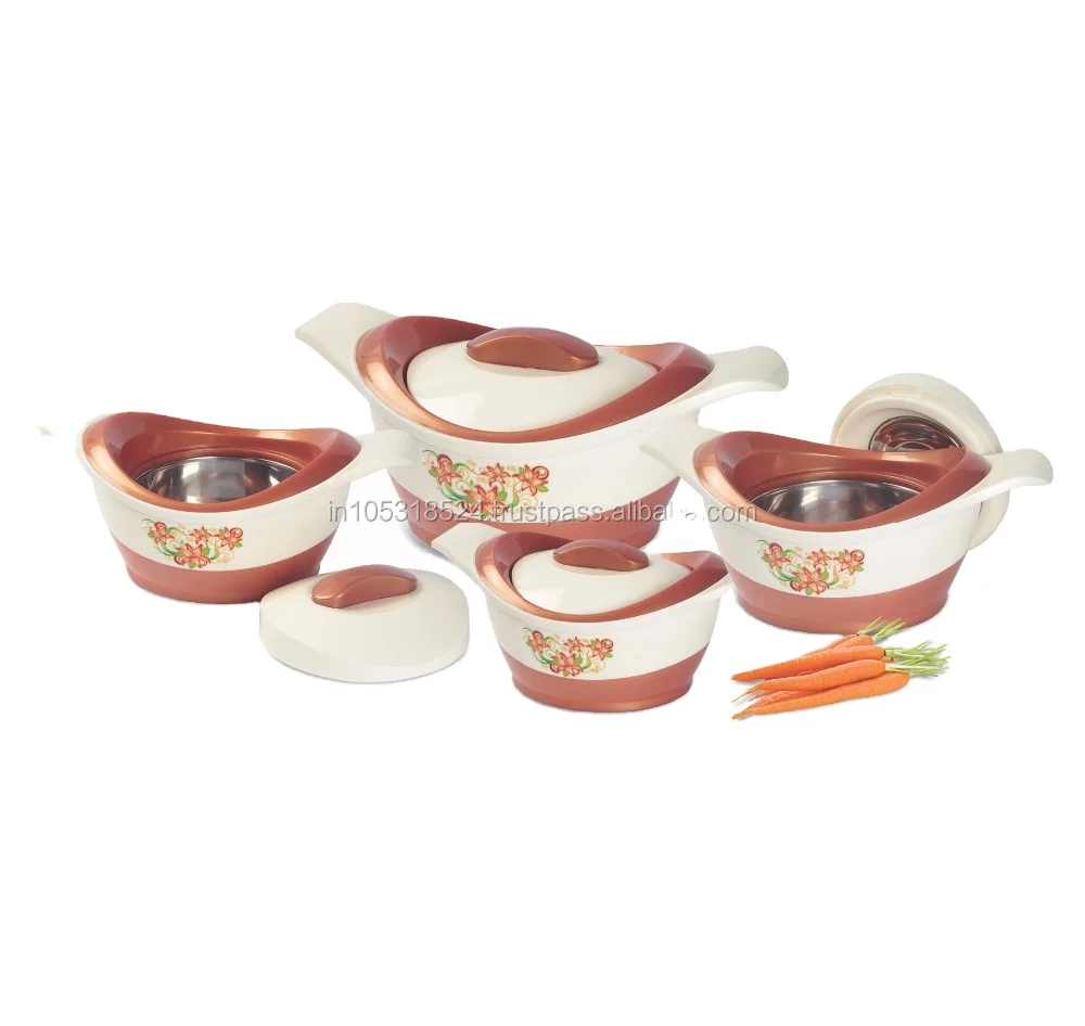 Hot Sale Factory Supplier Plastic Thermal Insulated Splendor Food Warmer Serving Hot Pot