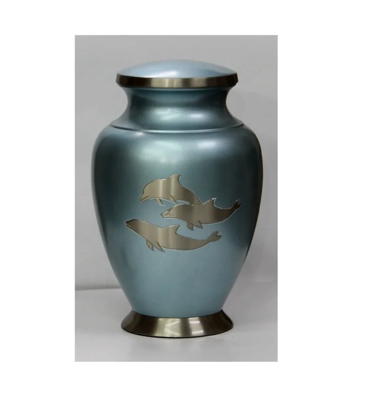 Dancing Fish Cremation Urn for pet ashes