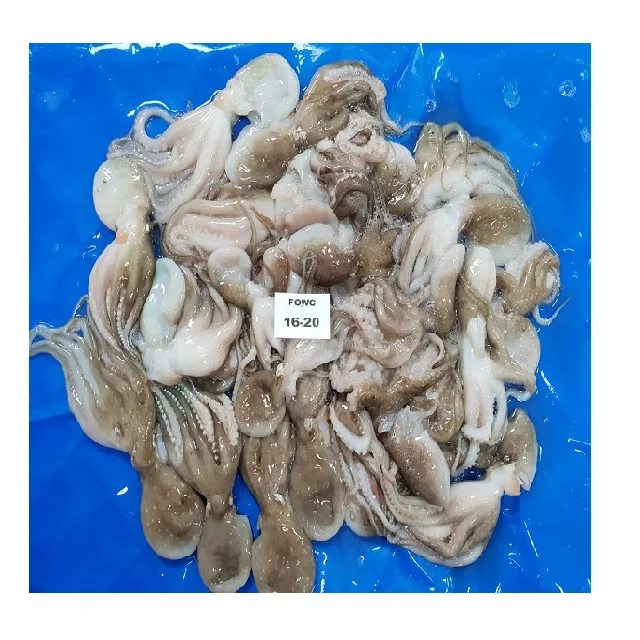 Высококачественный замороженный осьминог, очищенный из Индии