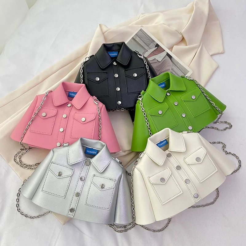 2024 New Design Shirt Shape Fashion Shoulder Hand Bags Ladies Small Crossbody Women Purse Cute Mini for Girls