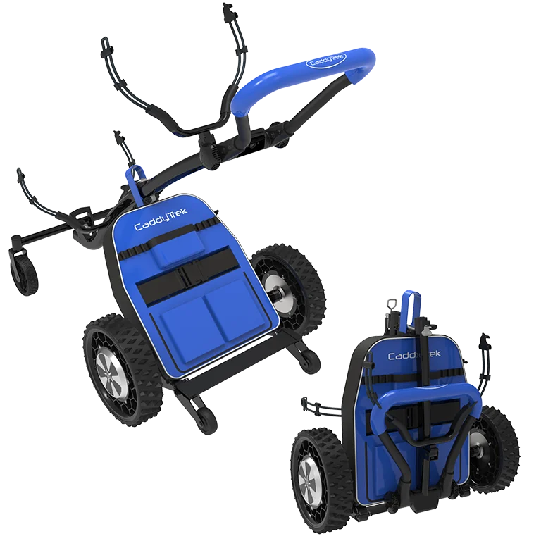 CaddyTrek Lithium Battery A.I. Vision Auto Follow Golf Electric Trolley