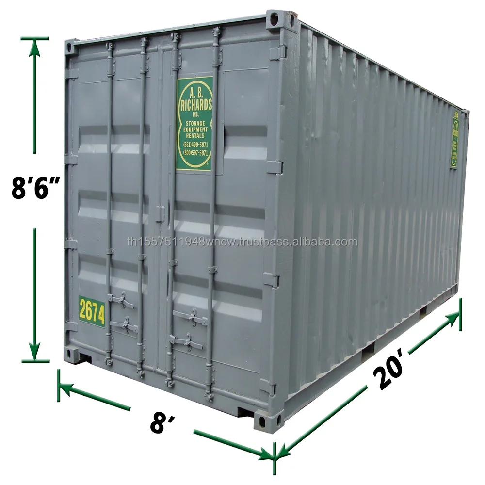 Second Hand 10ft 20ft 40ft Used Reefer Container for sale from Thailand best prices  and in good condition