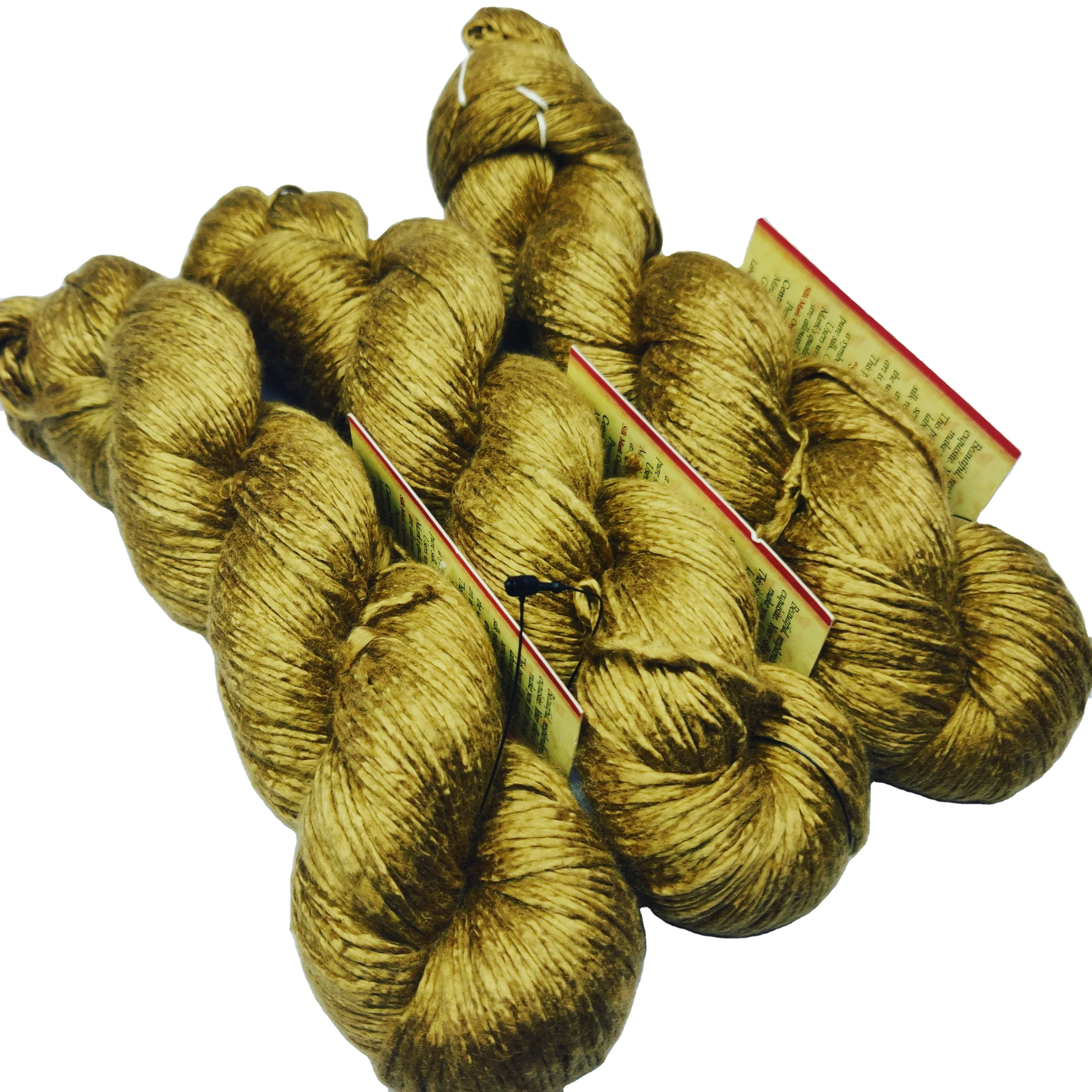 Mulberry duke silk yarn Raw Mulberry Yarn Silk for Weaving, Knitting, Ring Embroidery, crochet, scarf/sweater, art and craft