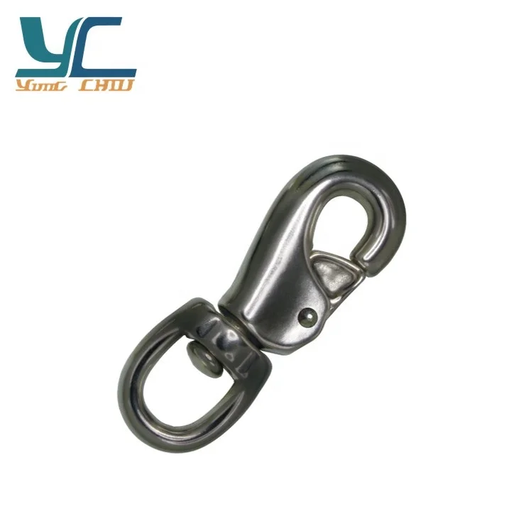 Cast Iron 286g swivel snap hook lobster gun metal for pet collar