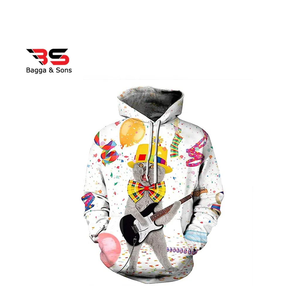  Новый анимационный высокого качества; Лучший дизайн для мужчин толстовки с сублимационной печатью