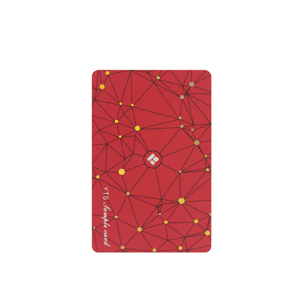 YTS customized best new plastic premium personalized printed pvc nfc rfid business gift cards