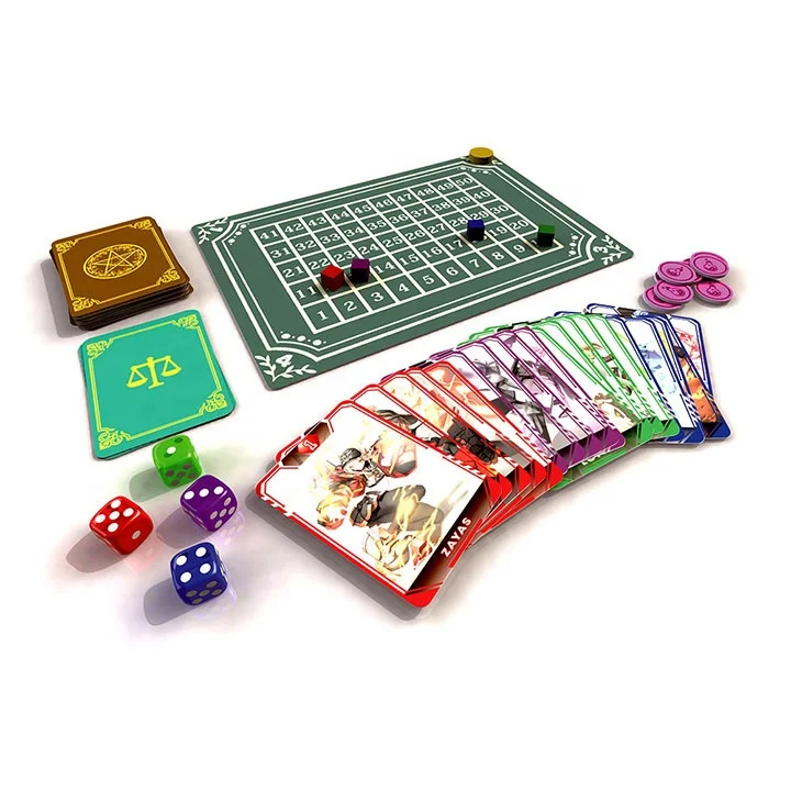 Whosale board game in story of Magic Game Dice Combat Strategy Board Game for adults