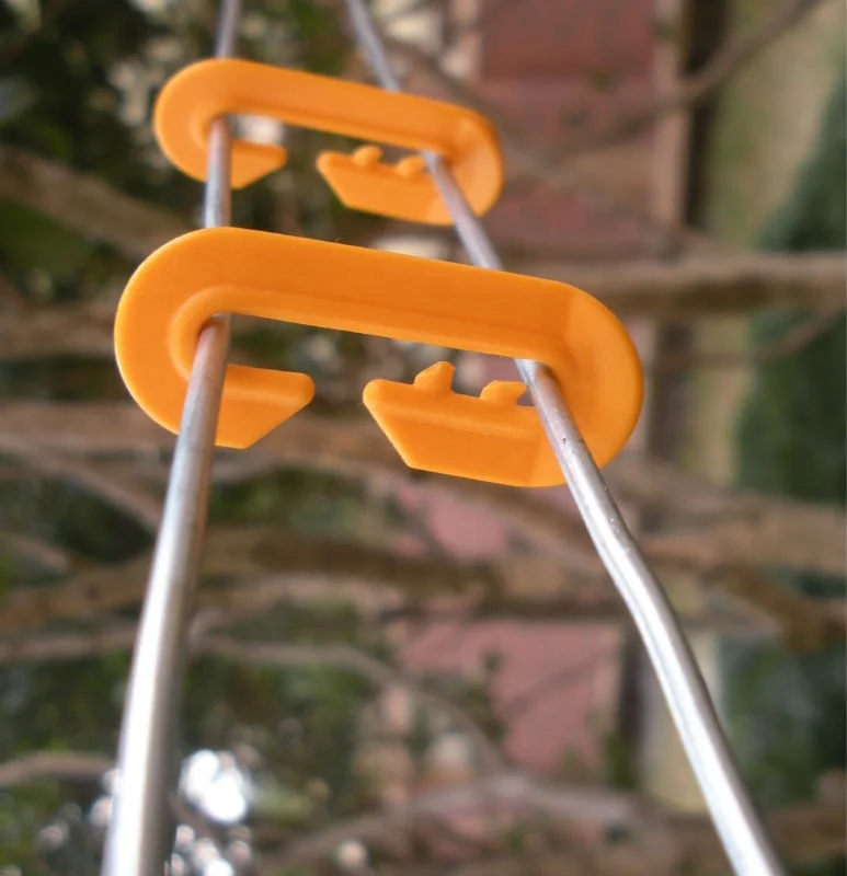 Designed for fixing bird and insect resistant nets with UV resistant plastic C-Clip