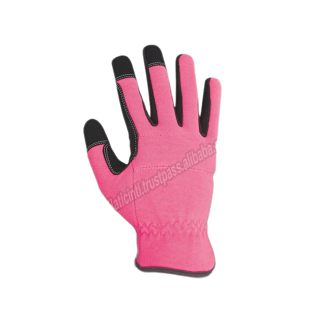 New Arrival Breathable Cowhide Leather Palm Gardening truck driving safety hand working leather glove for home trees plants