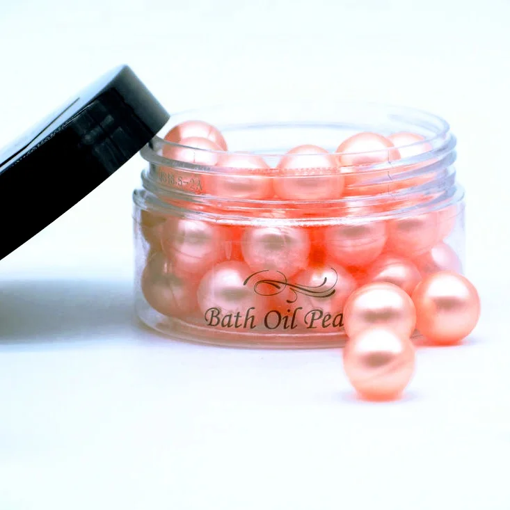 Bath promotional gift bath oil pearls for body relaxing and moisturizing personal lubricant skin care oil bath beads