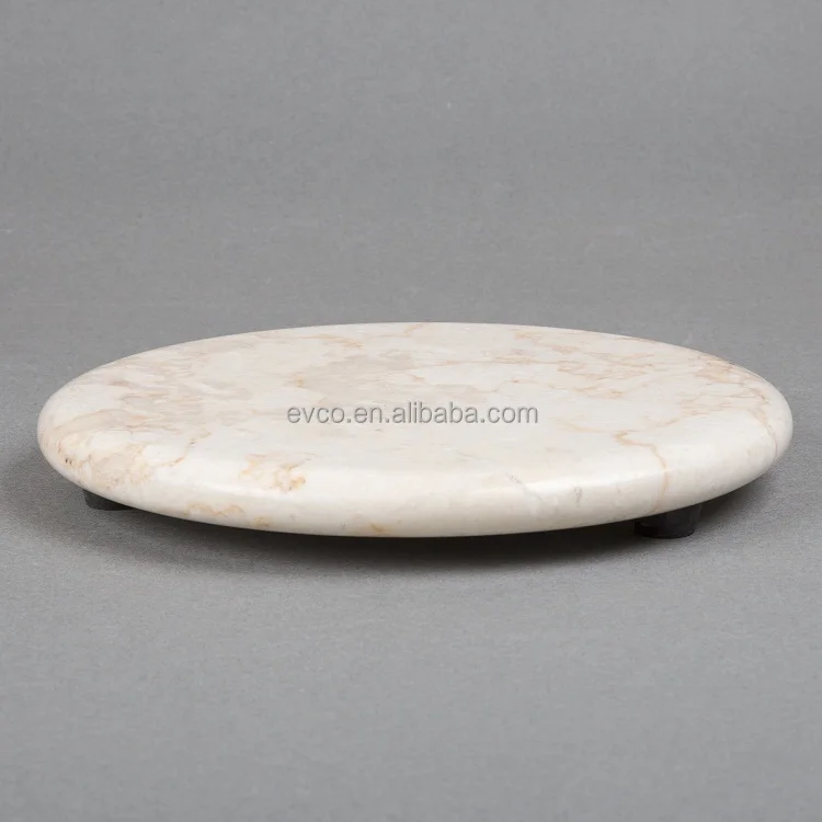 Доска для сыра из натурального шампанского мрамора 8 дюймов