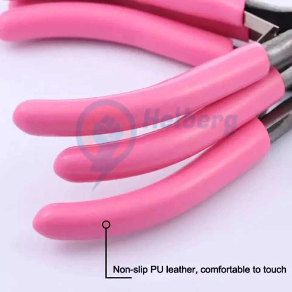 Лучшее качество оптовая продажа Многофункциональный 3 шт торцевые кусачки оборудование комплект с надписью «розовый» лучший ювелирных изделий плоскогубцы