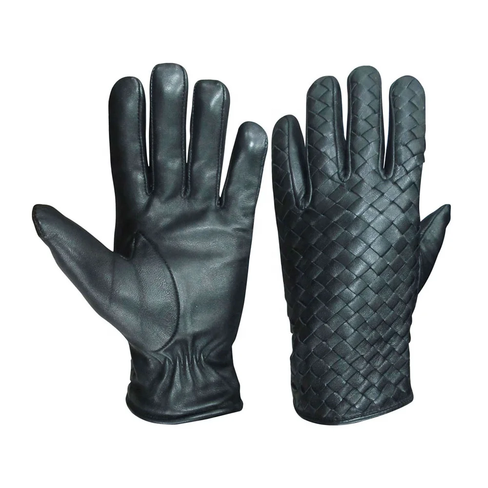 Top Rated Fashion Dress Leather gloves / Fashion White Leather Gloves / Winter Fashion Gloves