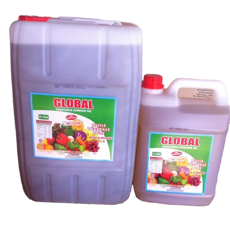 Растительное масло/лучшее качество/белая прозрачная канистра