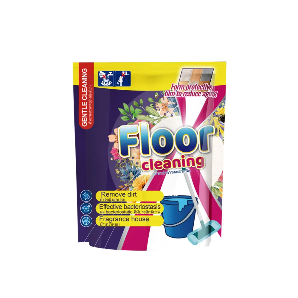 HOT Floor Cleaner Natural essence Cleans and removes stains, size 250ml, smells good and preserves the floor.
