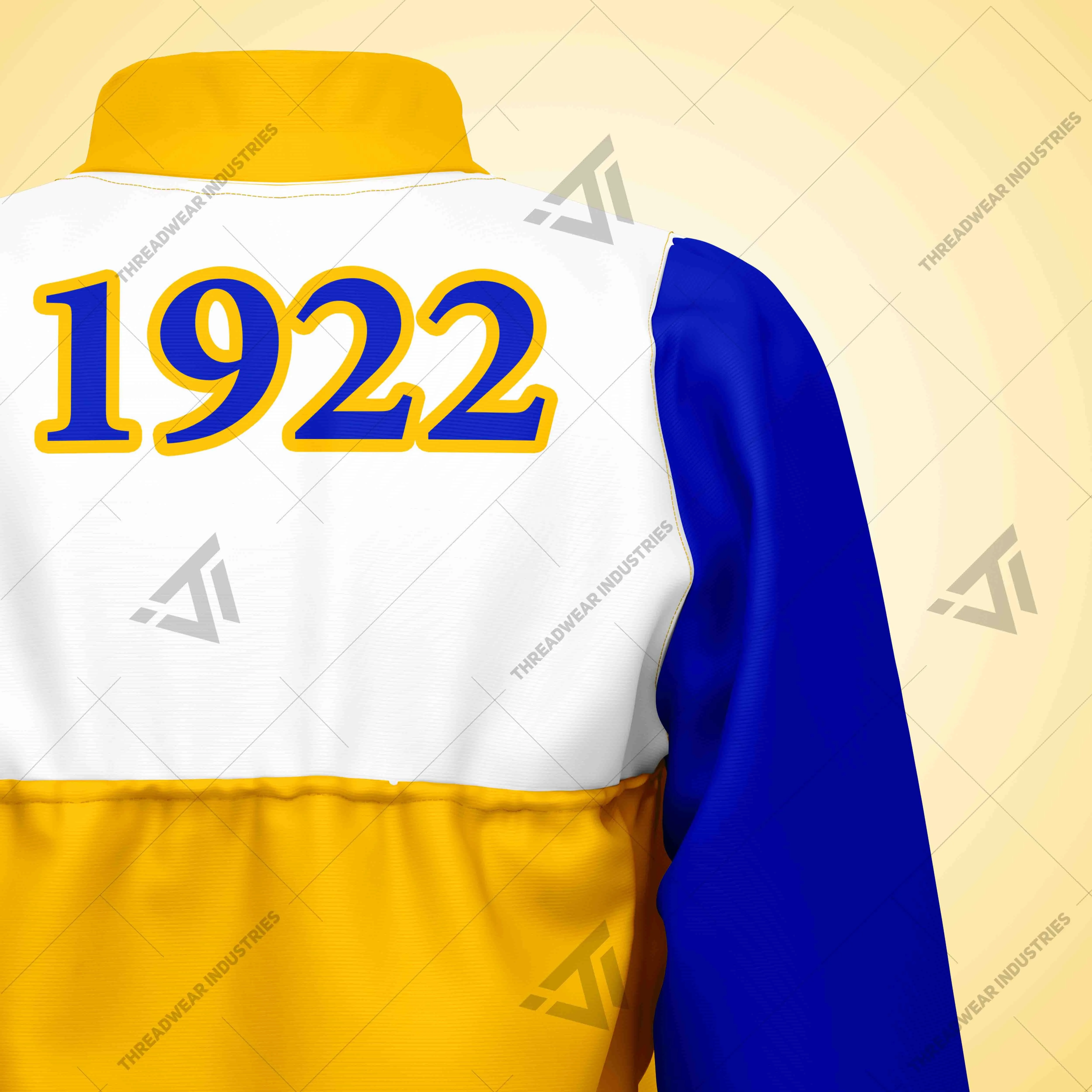 Custom Wholesale Sigma Gamma Rho 1922 Sorority Clothing Embroidered Short Body Jacket Greek Paraphernalia