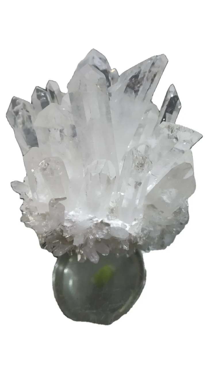 
wholesale brazil crystal cluster pencil points spiritual healing crystals meditation metaphysical crystal cluster 