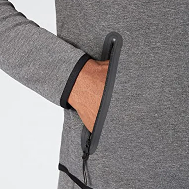 2021 Custom Fleece/Cotton Slim Fit Tracksuit Jogger Pant Hoodie Zipper Summer suits Men Sweatsuit Sets