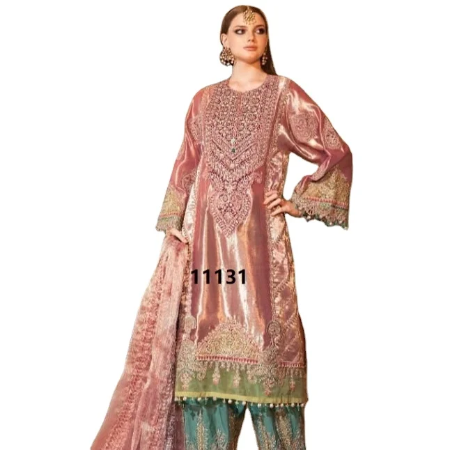 Лидер продаж красивые женские платья Shalwar Kameez оптовая продажа праздничные костюмы Salwar модные 2024 индийская зимняя одежда
