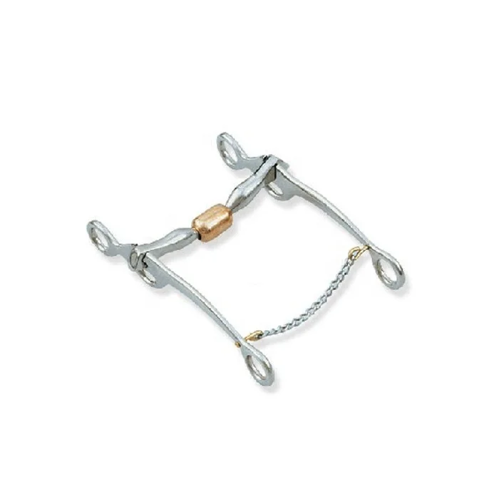 Billy Allen Tom Thumb Bit Bent Cheeks Equestrian Equine Equipment Horse Bits Type Pvc Horse Bridle, Hunting Equipments For Horse