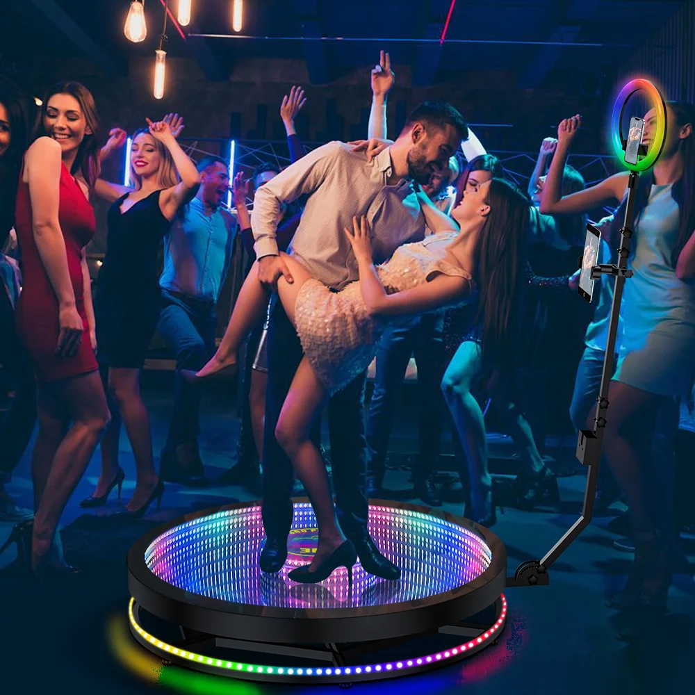 Professional Photography Panoramic Round Turntable  Photo Booth 360° Surrounding Rotation Video Shooting Booth