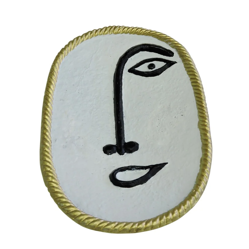 Modern Style Aluminium Jewelry Tray Leaf Shape Green Color Spray Painted Jewelry Display Tray