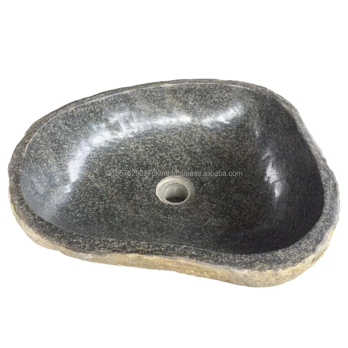 Irregular Shape River Stone Garden Outdoor Wash Basin Sinks Antakesuma