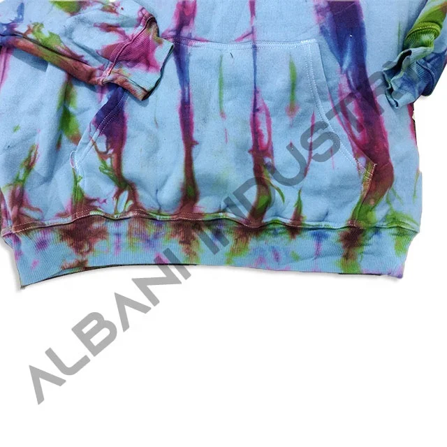 2021 Tie Dye Long Sleeve for mans and Women Clothing Rainbow Tie Dye Hoodie sweatshirt cheap hoodie
